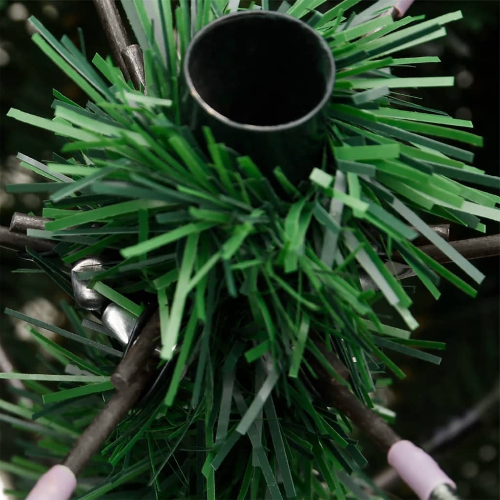 Künstlicher Weihnachtsbaum Klappbar mit Ständer Grün 240 cm