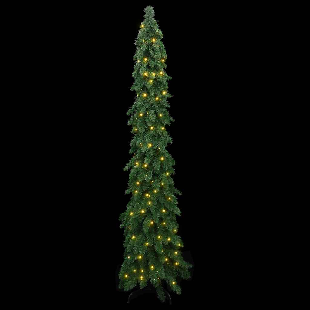 Künstlicher Weihnachtsbaum mit Beleuchtung 100 LEDs 180 cm