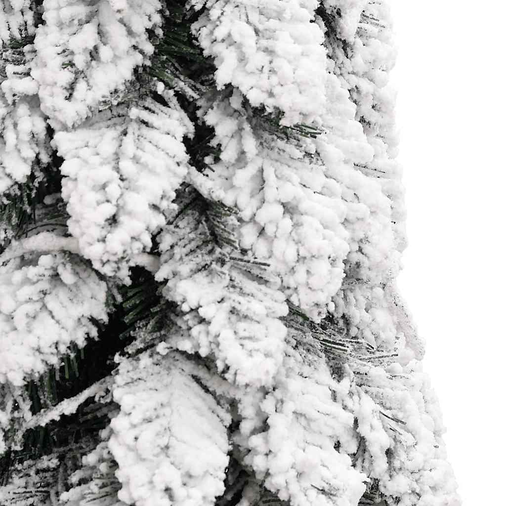 Künstlicher Weihnachtsbaum Beleuchtung & Schnee 60 LEDs 120 cm