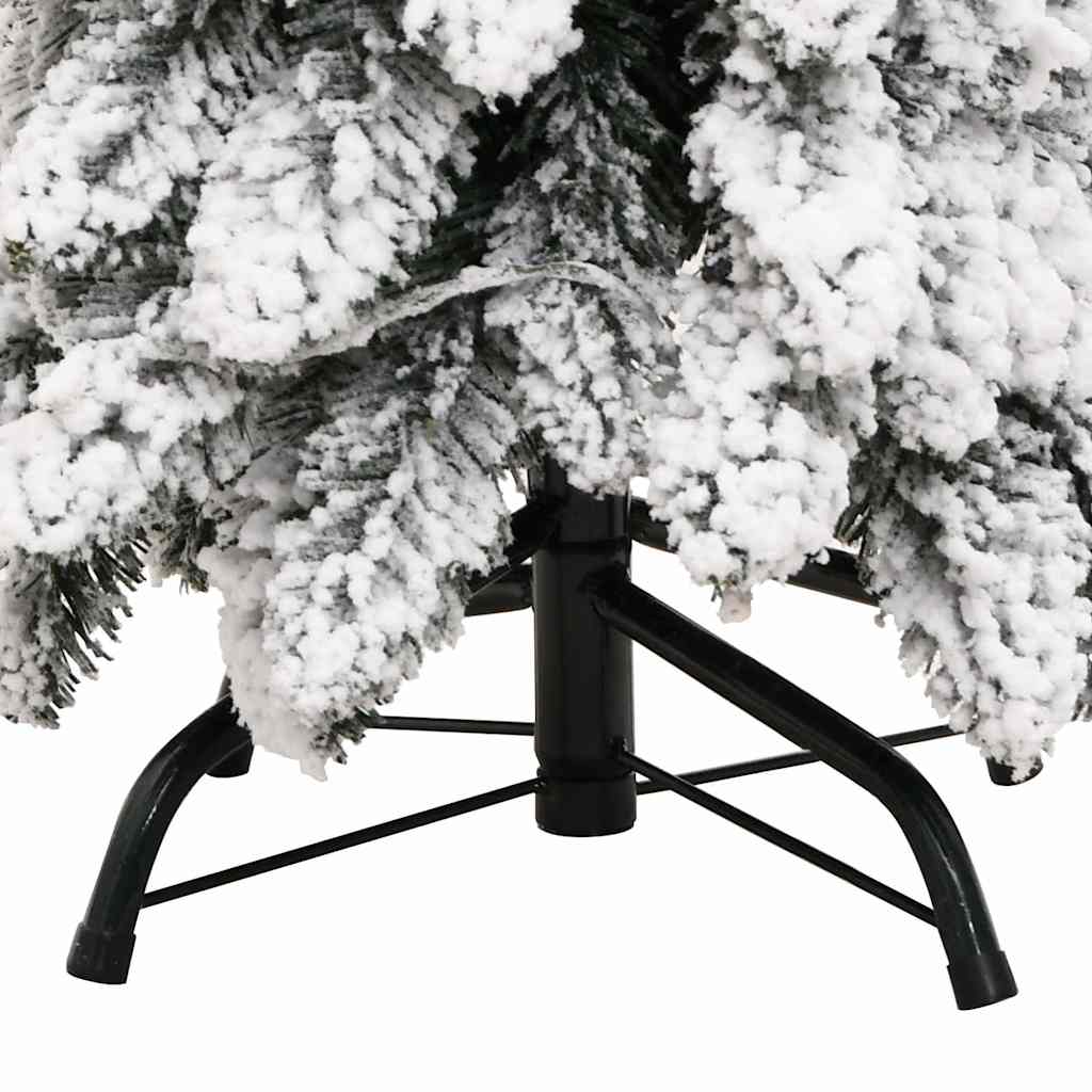 Künstlicher Weihnachtsbaum Beleuchtung & Schnee 60 LEDs 120 cm