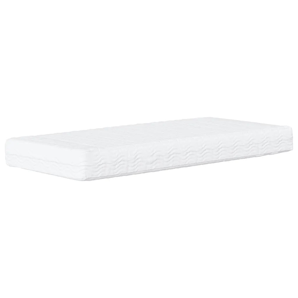 Tagesbett mit Matratze aus Samt 90 × 200 cm