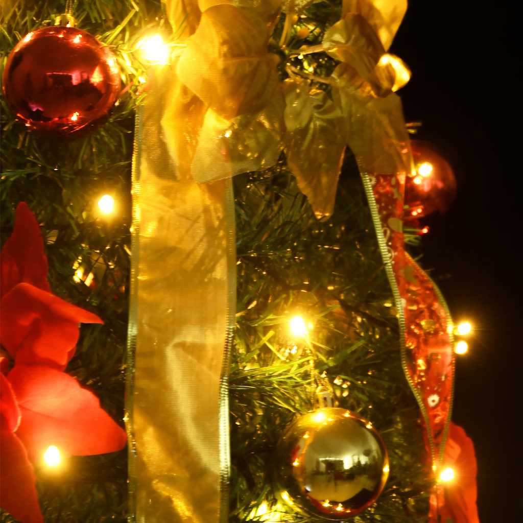 Pop-Up-Weihnachtsbaum Künstlich 100 LEDs Grün 150 cm