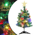 Künstlicher Mini-Weihnachtsbaum mit Beleuchtung 20 LEDs 45 cm