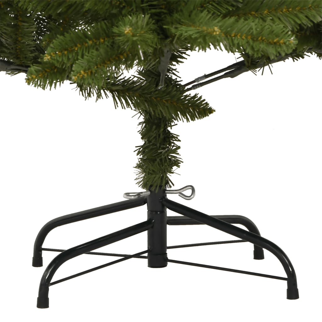 Künstlicher Weihnachtsbaum Klappbar mit Ständer Grün 240 cm
