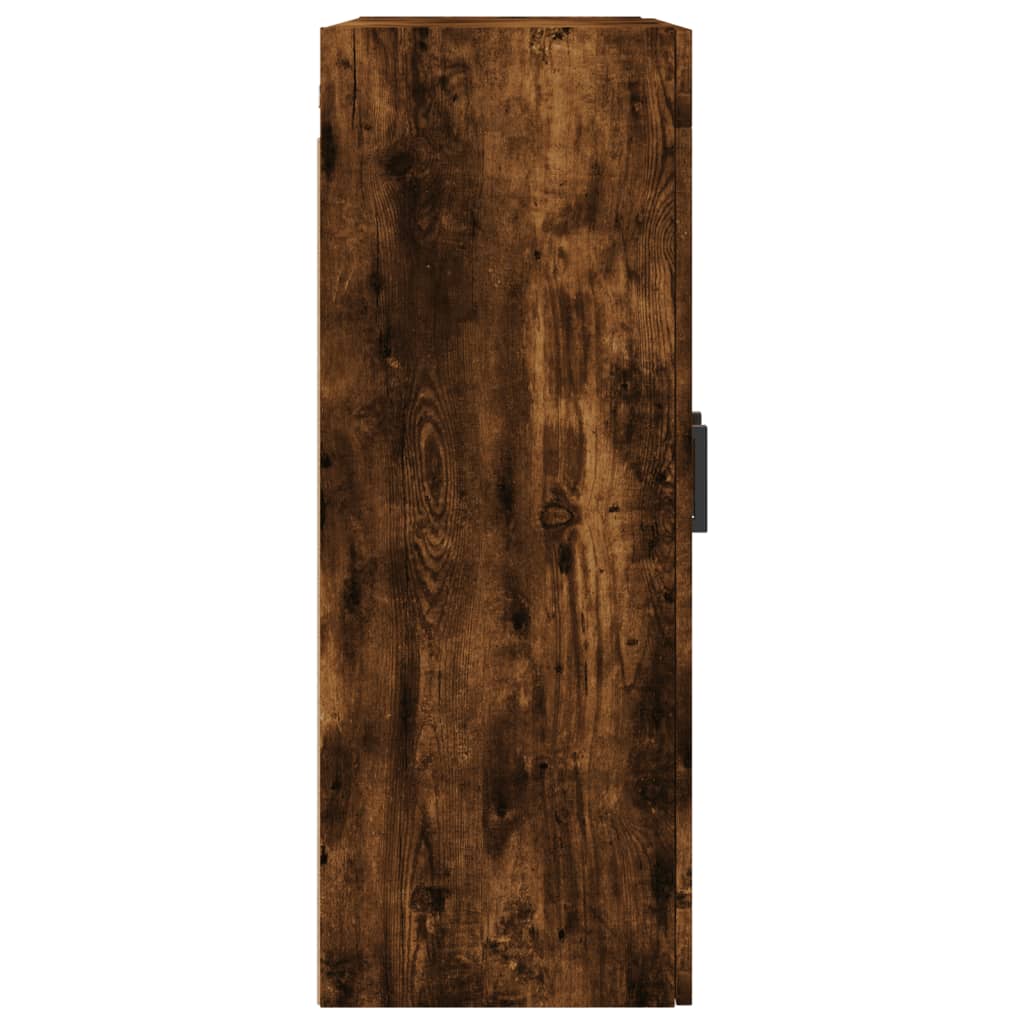 Wandschränke 2 Stk. Räuchereiche Holzwerkstoff