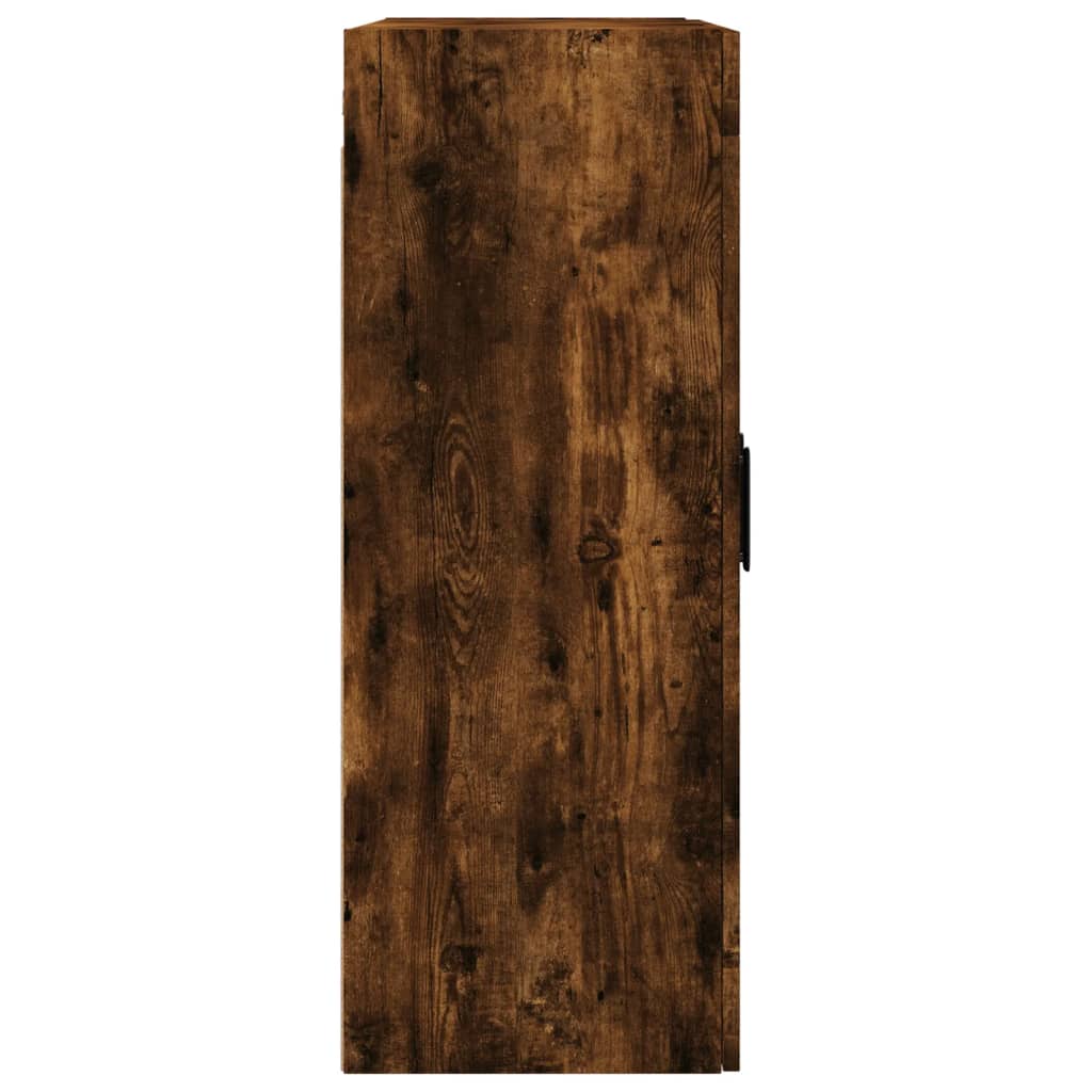 Wandschränke 2 Stk. Räuchereiche Holzwerkstoff