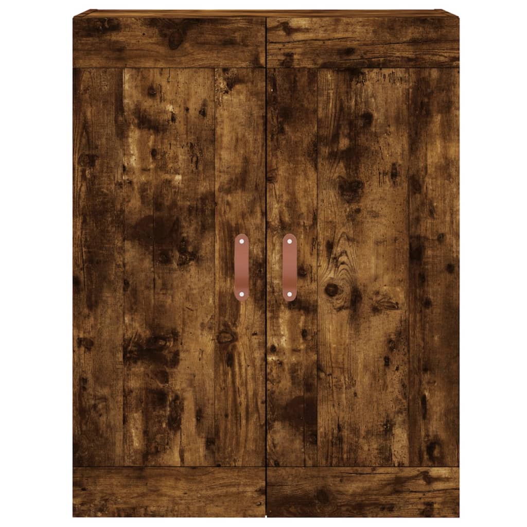 Wandschränke 2 Stk. Räuchereiche Holzwerkstoff