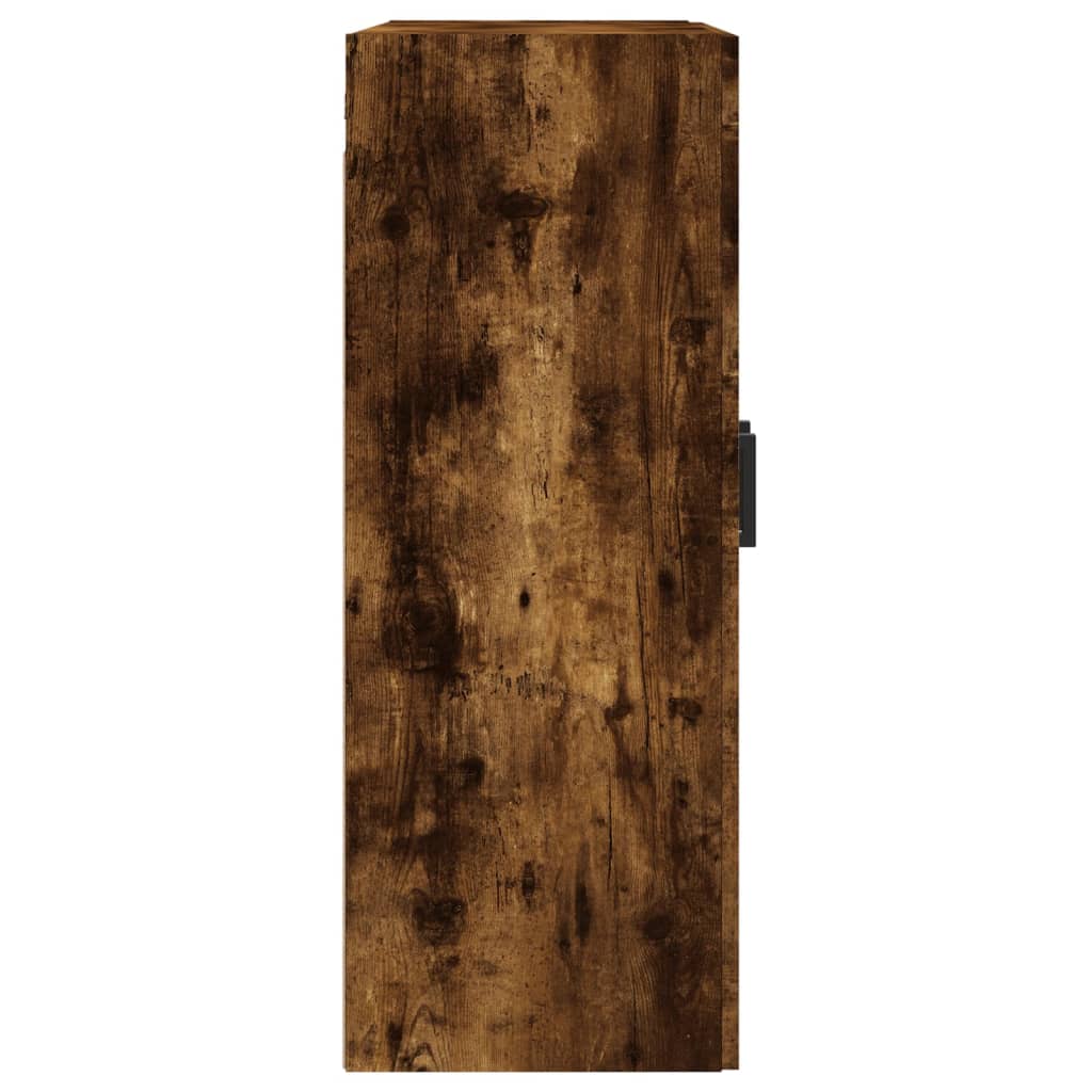 Wandschränke 2 Stk. Räuchereiche Holzwerkstoff