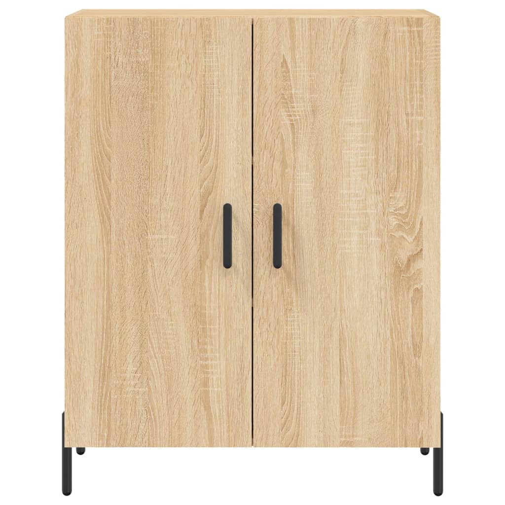 Highboard Sonoma-Eiche 69,5x34x180 cm Holzwerkstoff