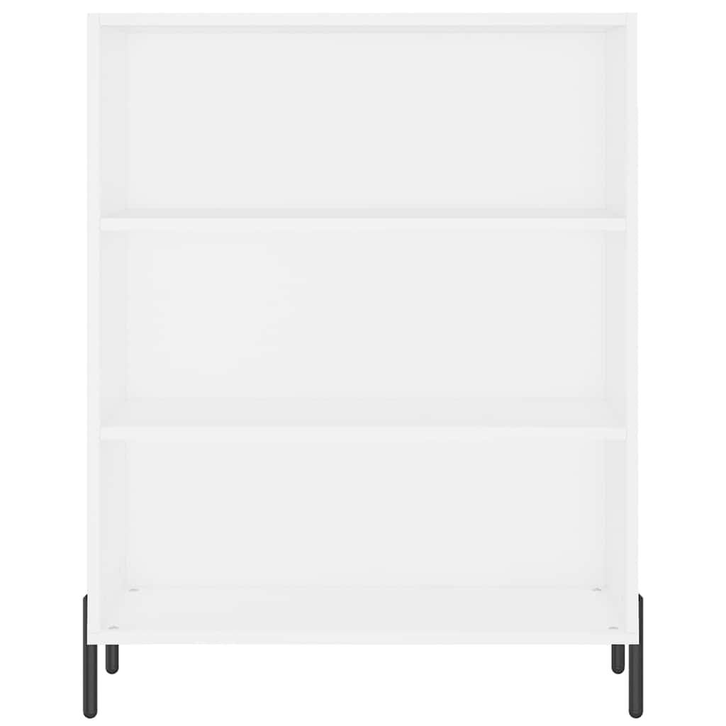 Highboard Weiß 69,5x34x180 cm Holzwerkstoff