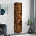 Highboard Räuchereiche 34,5x34x180 cm Holzwerkstoff