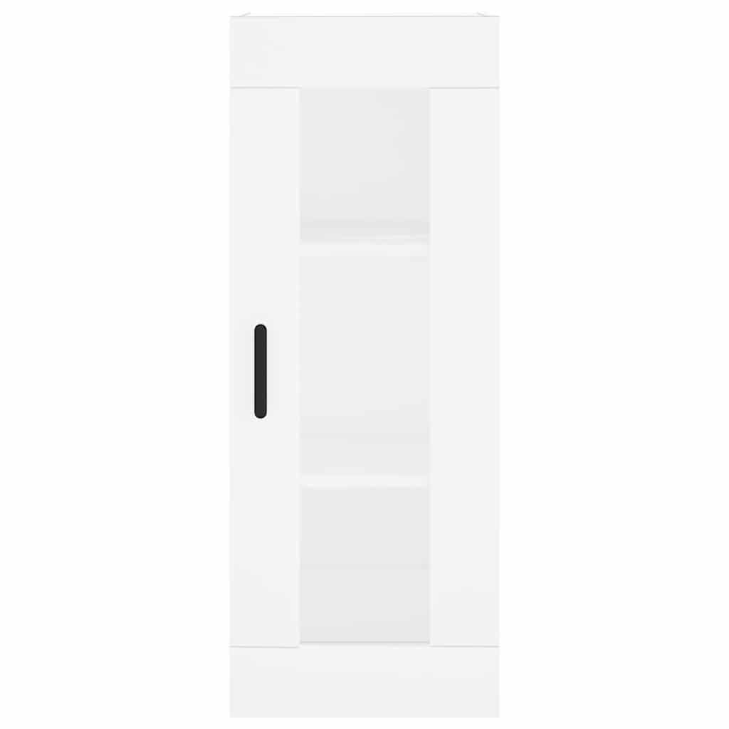 Highboard Weiß 34,5x34x180 cm Holzwerkstoff