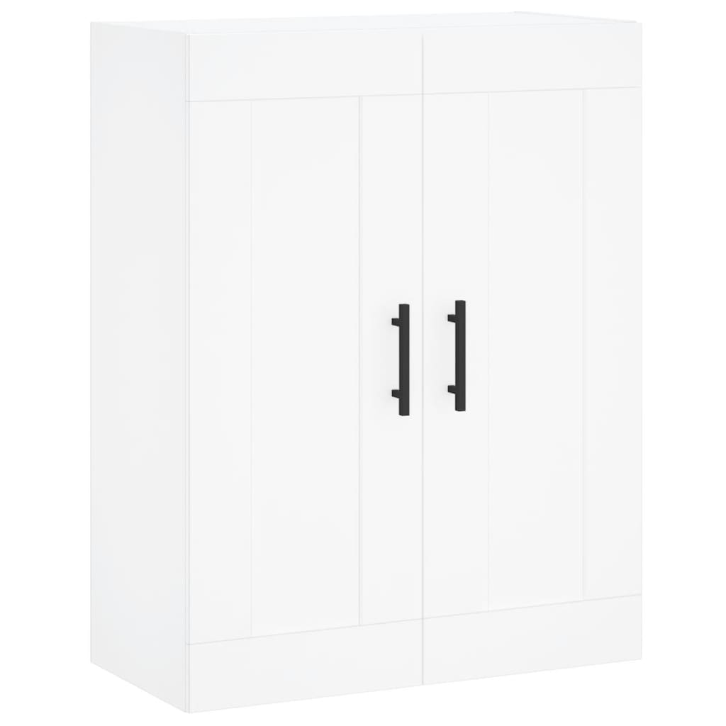 Highboard Weiß 69,5x34x180 cm Holzwerkstoff