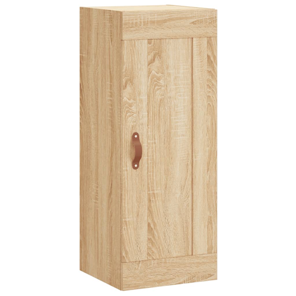 Highboard Sonoma-Eiche 34,5x34x180 cm Holzwerkstoff