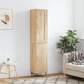 Highboard Sonoma-Eiche 34,5x34x180 cm Holzwerkstoff