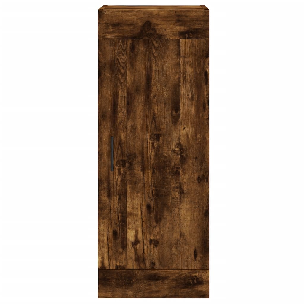 Highboard Räuchereiche 34,5x34x180 cm Holzwerkstoff