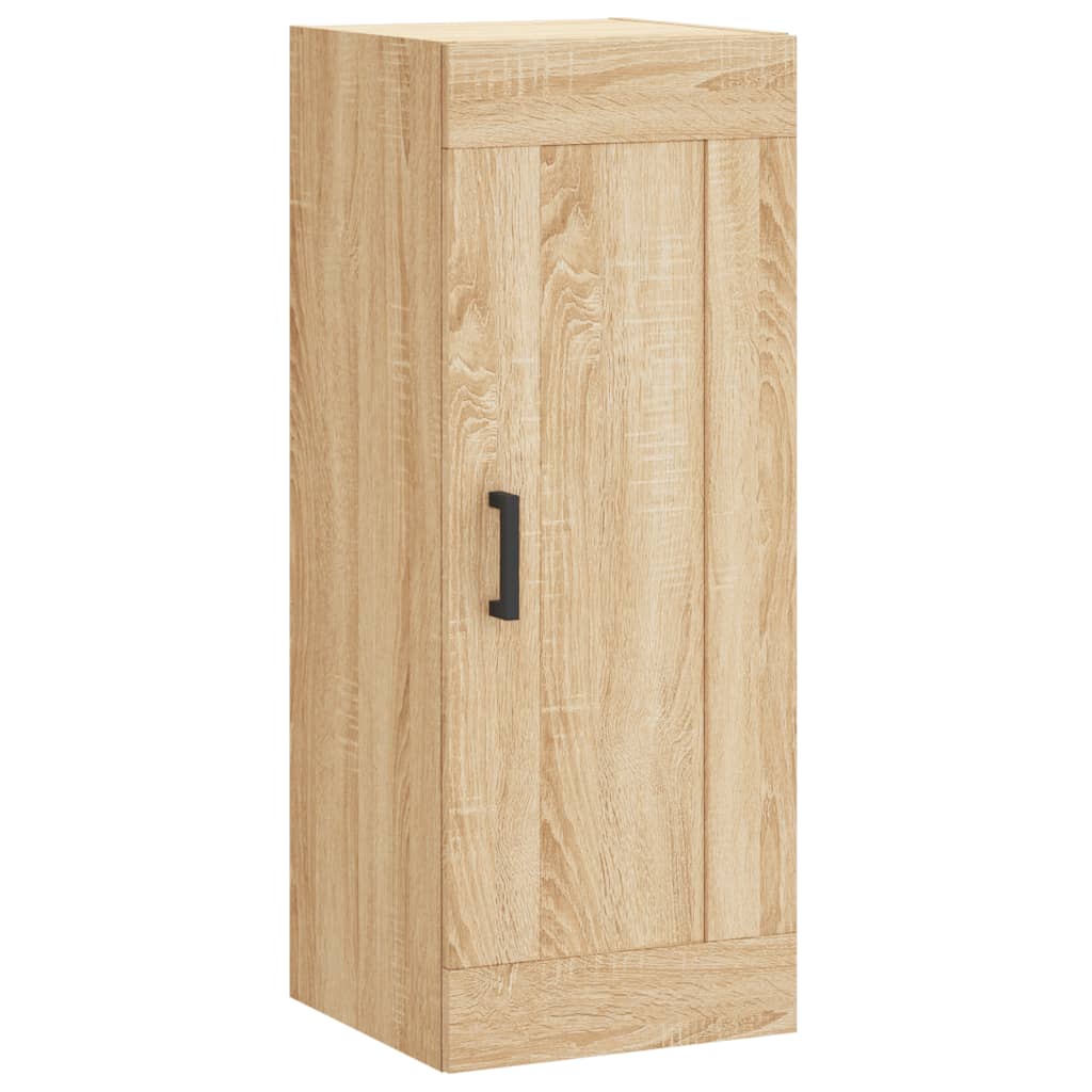 Highboard Sonoma-Eiche 34,5x34x180 cm Holzwerkstoff