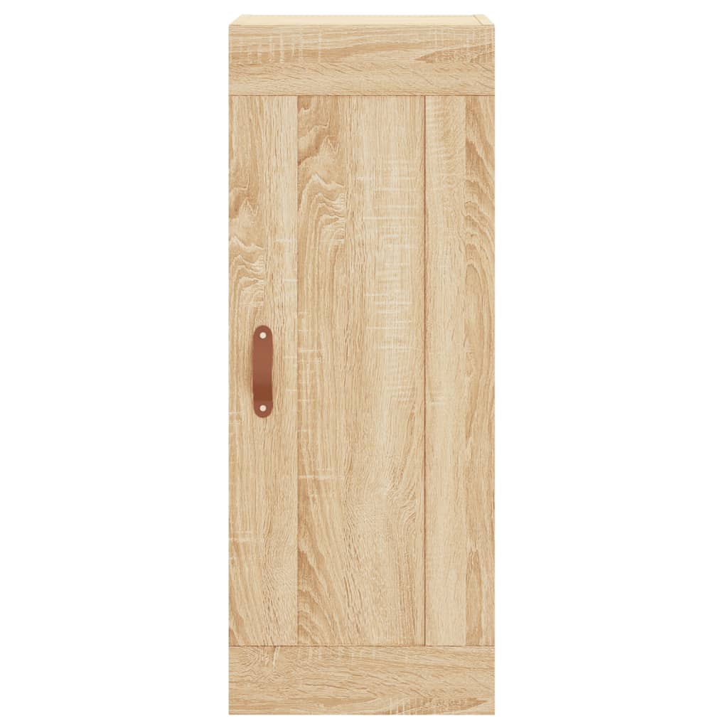 Highboard Sonoma-Eiche 34,5x34x180 cm Holzwerkstoff
