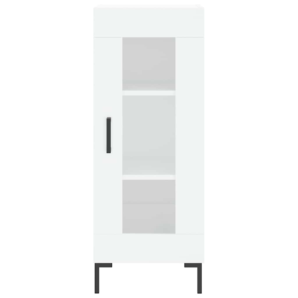 Highboard Weiß 34,5x34x180 cm Holzwerkstoff