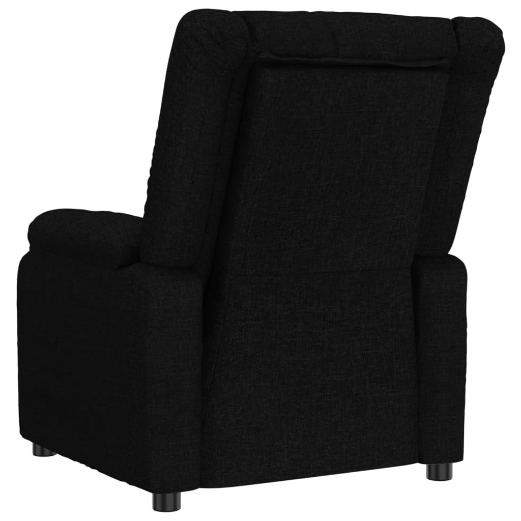 Relaxsessel Elektrisch Schwarz Stoff