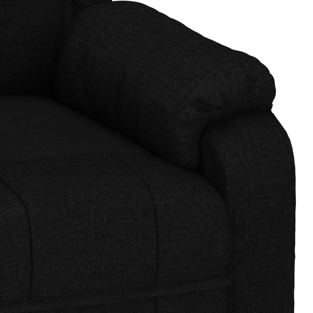 Relaxsessel Elektrisch Schwarz Stoff