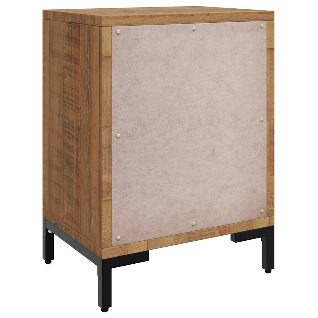 Nachttische 2 Stk. 40x30x55 cm Massivholz Kiefer