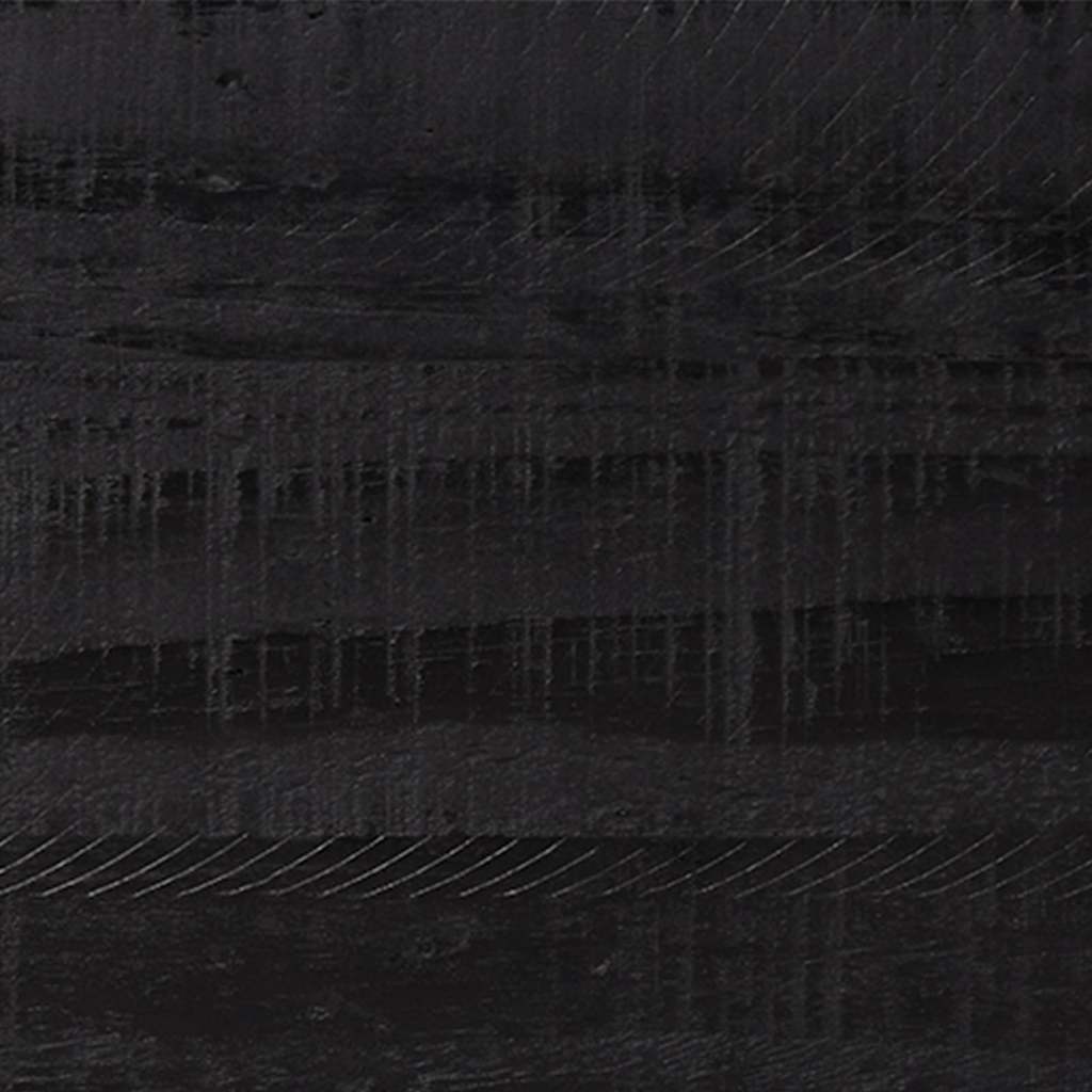 Nachttische 2 Stk. Schwarz 40x30x55 cm Massivholz Kiefer
