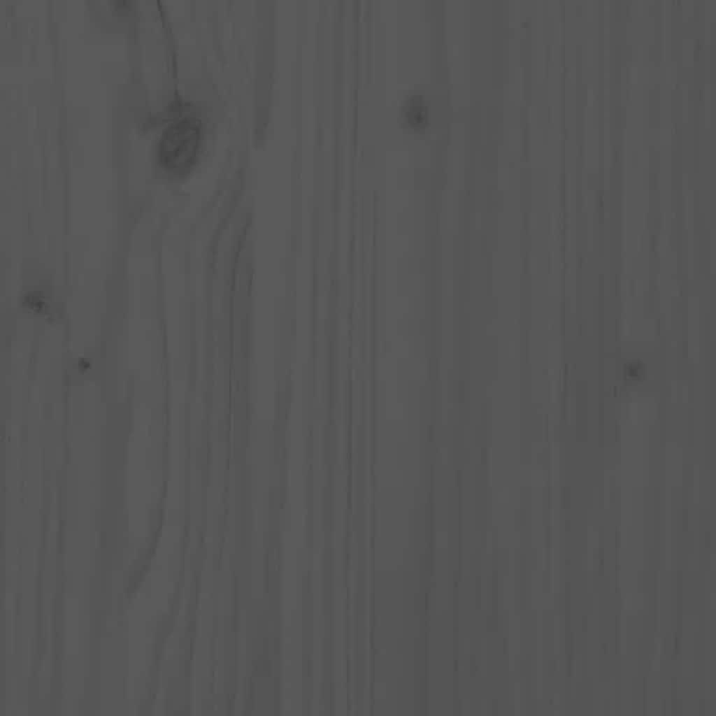 Wand-Nachttische 2 Stk. Grau 40x29,5x22 cm