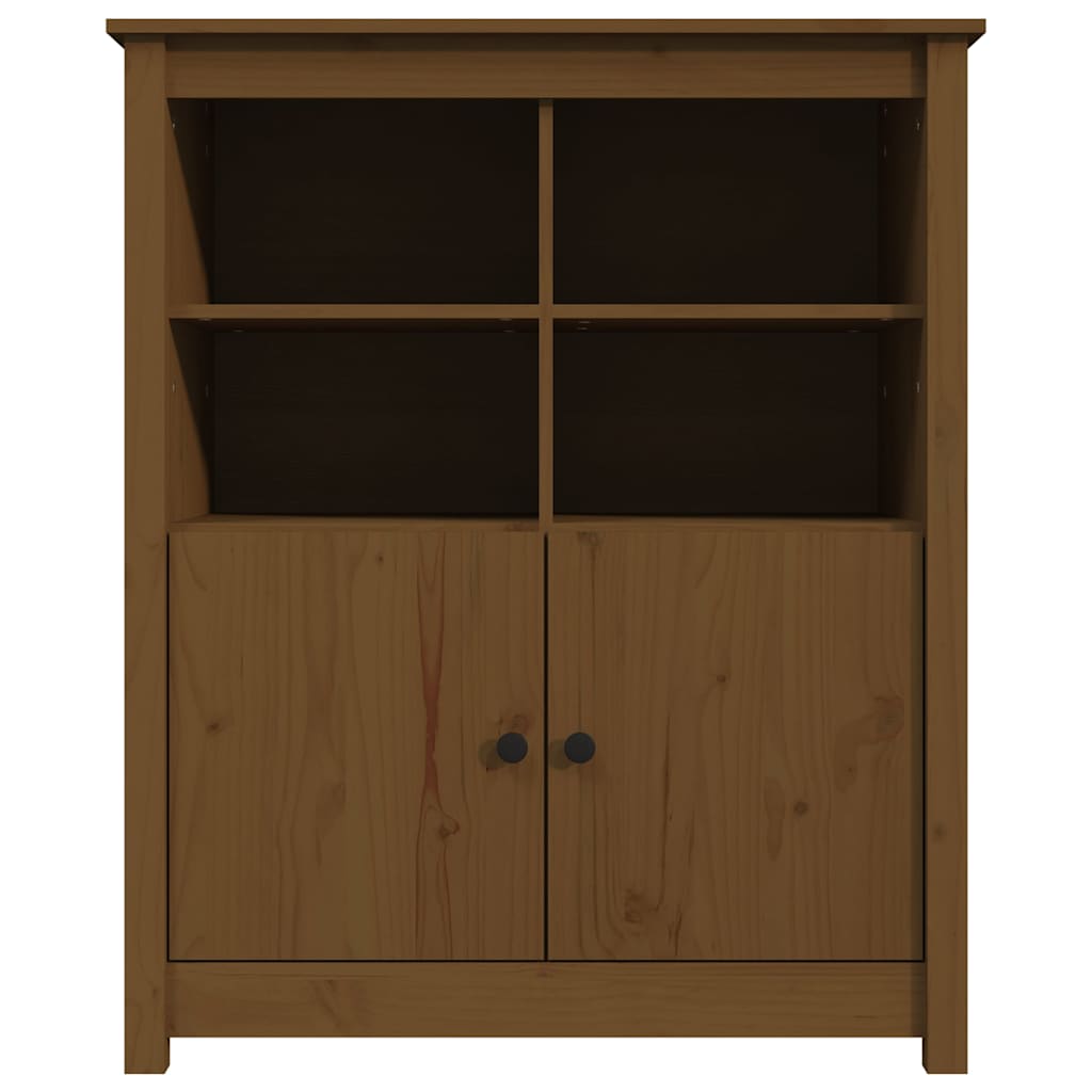 Sideboard Honigbraun 83x41,5x100 cm Massivholz Kiefer