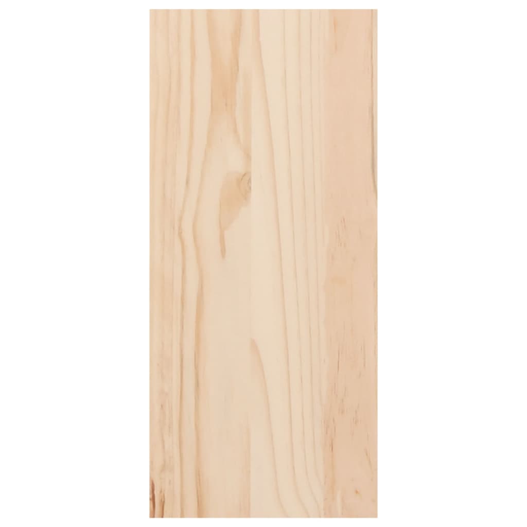 Weinschrank 56 x 25 x 56 cm Massivholz Kiefer