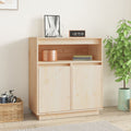 Sideboard 70x34x80 cm Massivholz Kiefer