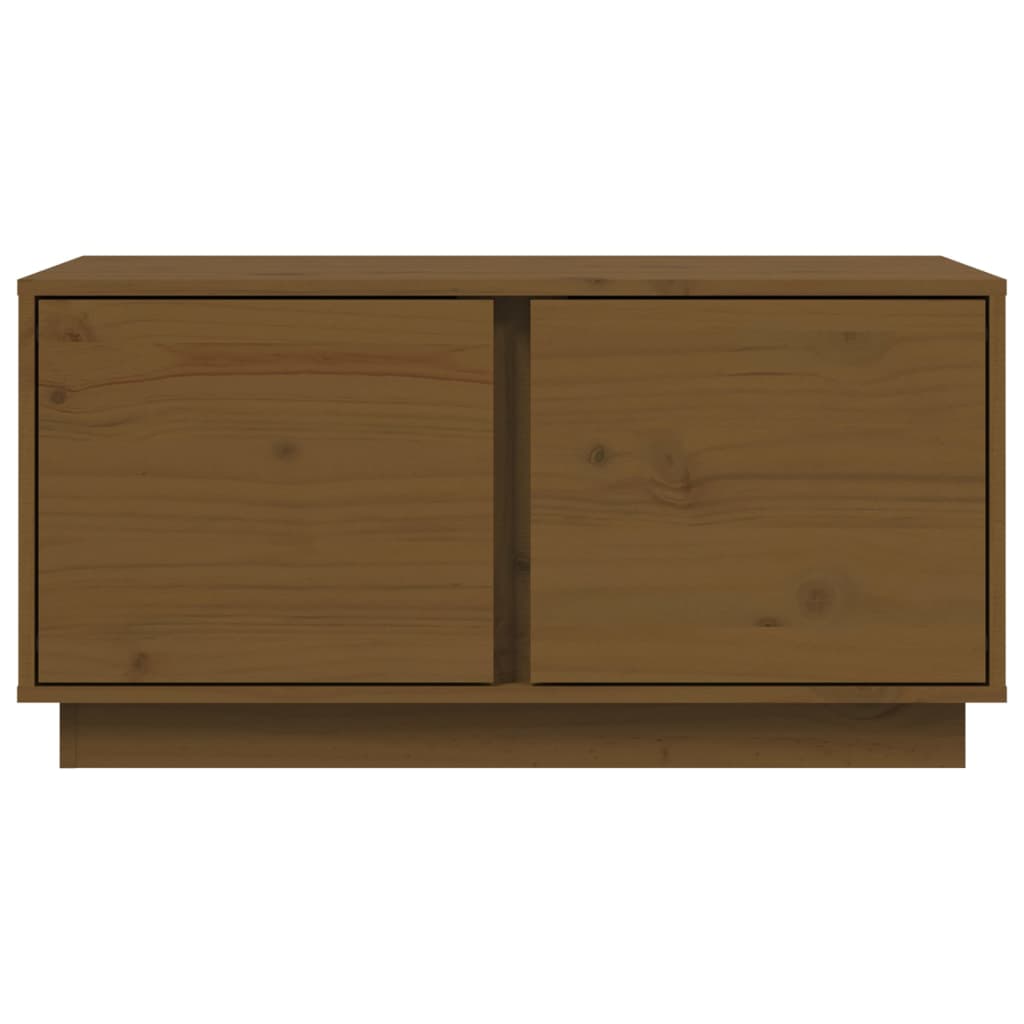 Couchtisch Honigbraun 80x50x40 cm Massivholz Kiefer