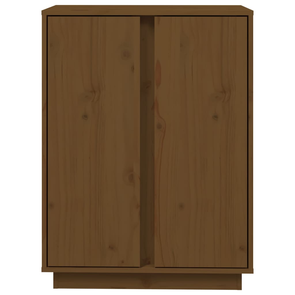 Sideboard Honigbraun 60x35x80 cm Massivholz Kiefer