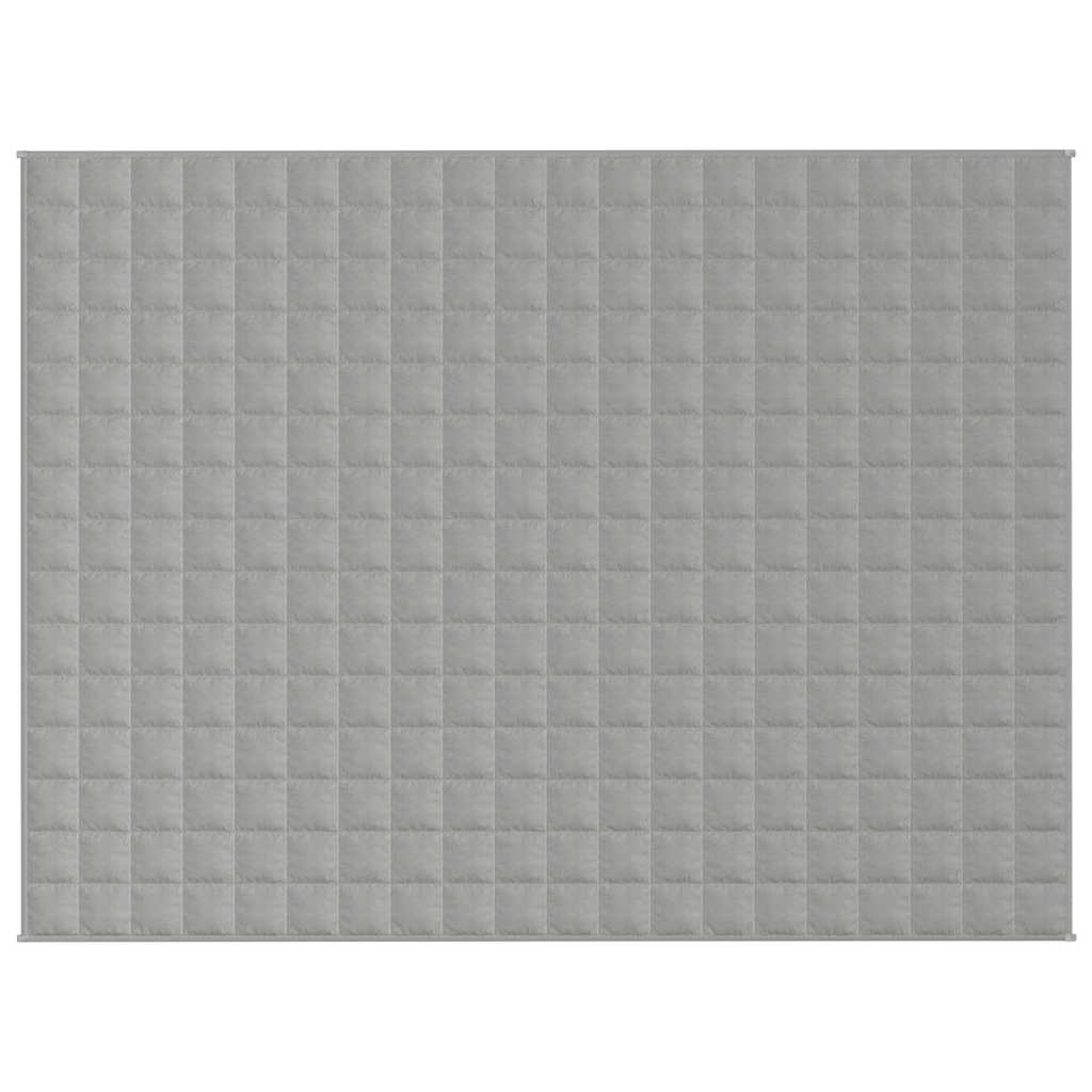 Gewichtsdecke Grau 150x200 cm 11 kg Stoff
