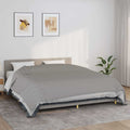 Gewichtsdecke Grau 220x260 cm 11 kg Stoff
