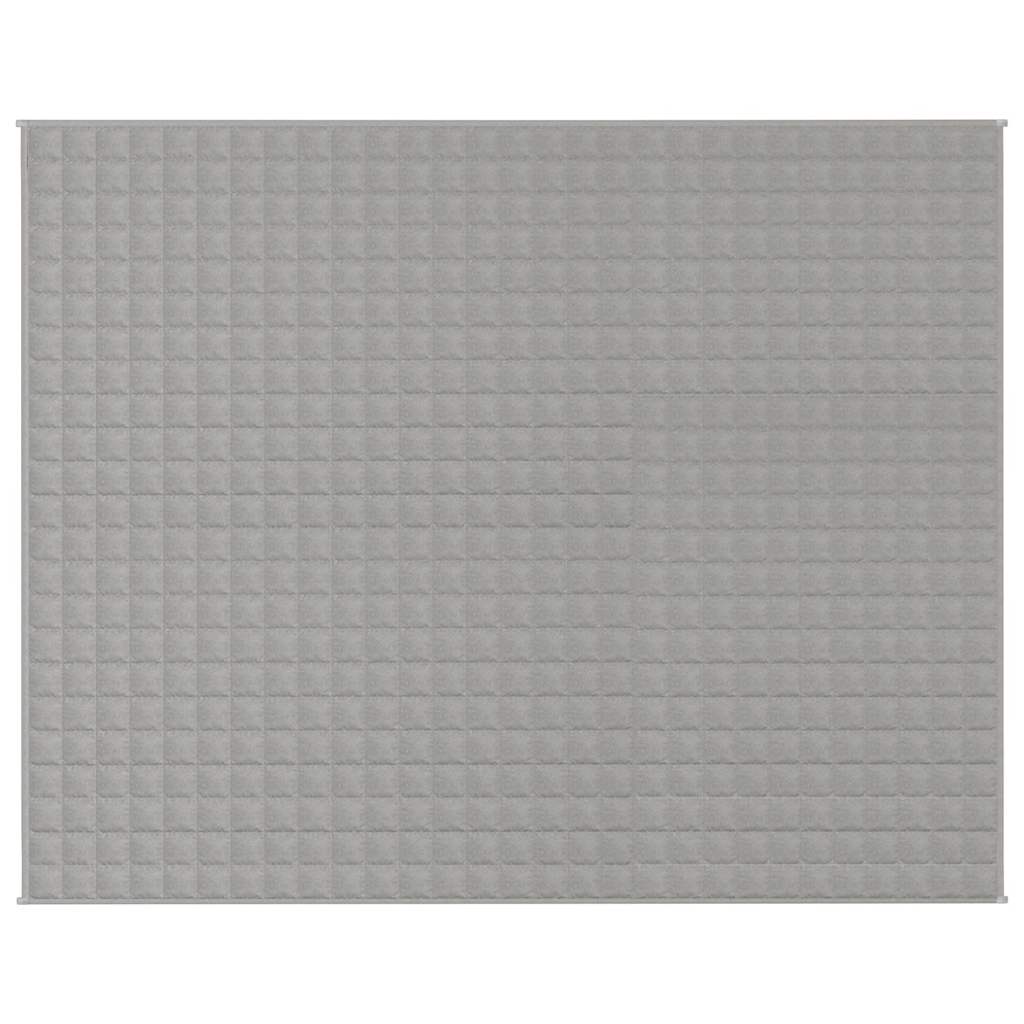 Gewichtsdecke Grau 235x290 cm 11 kg Stoff