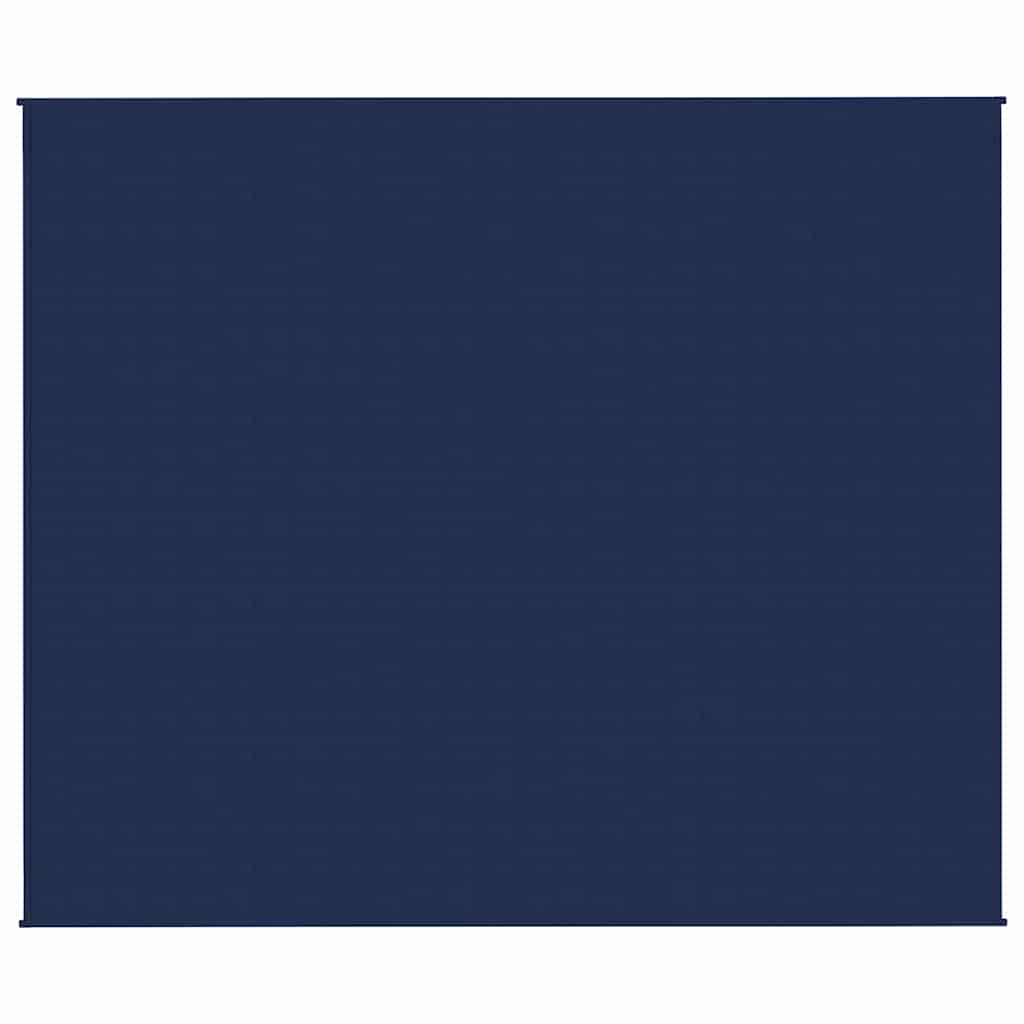 Gewichtsdecke Blau 220x260 cm 11 kg Stoff