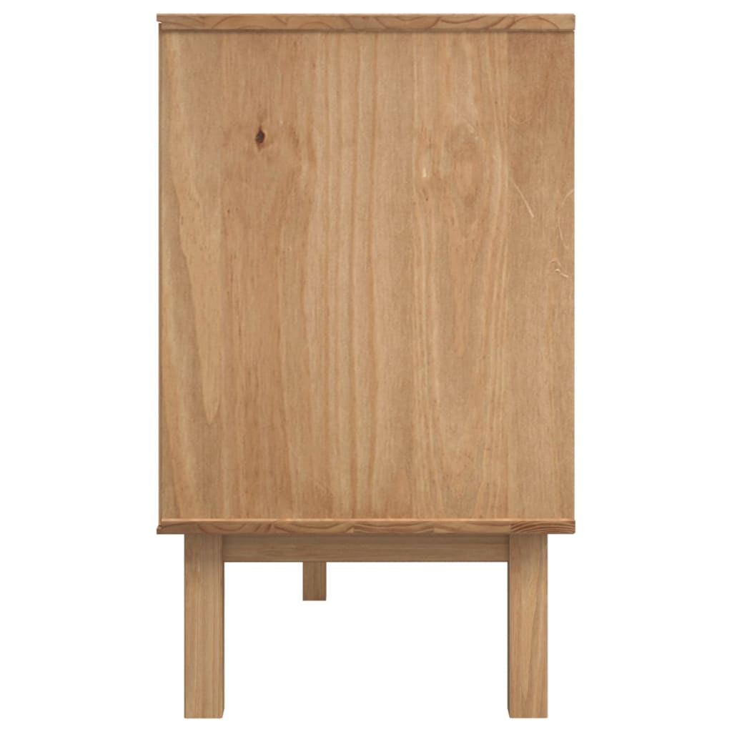 Sideboard OTTA Braun&Weiß 114x43x73,5 cm Massivholz Kiefer