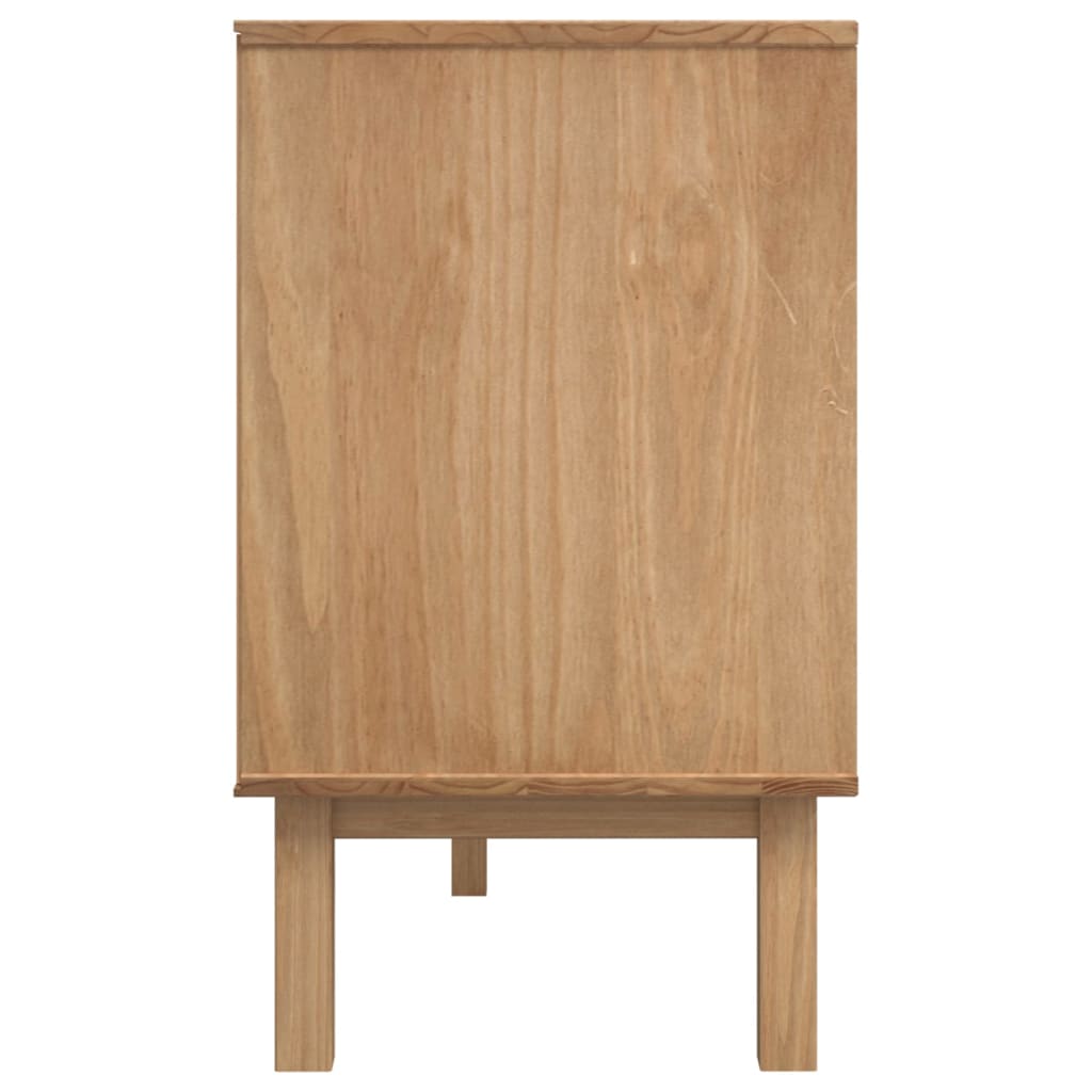 Sideboard OTTA Braun&Weiß 114x43x73,5 cm Massivholz Kiefer