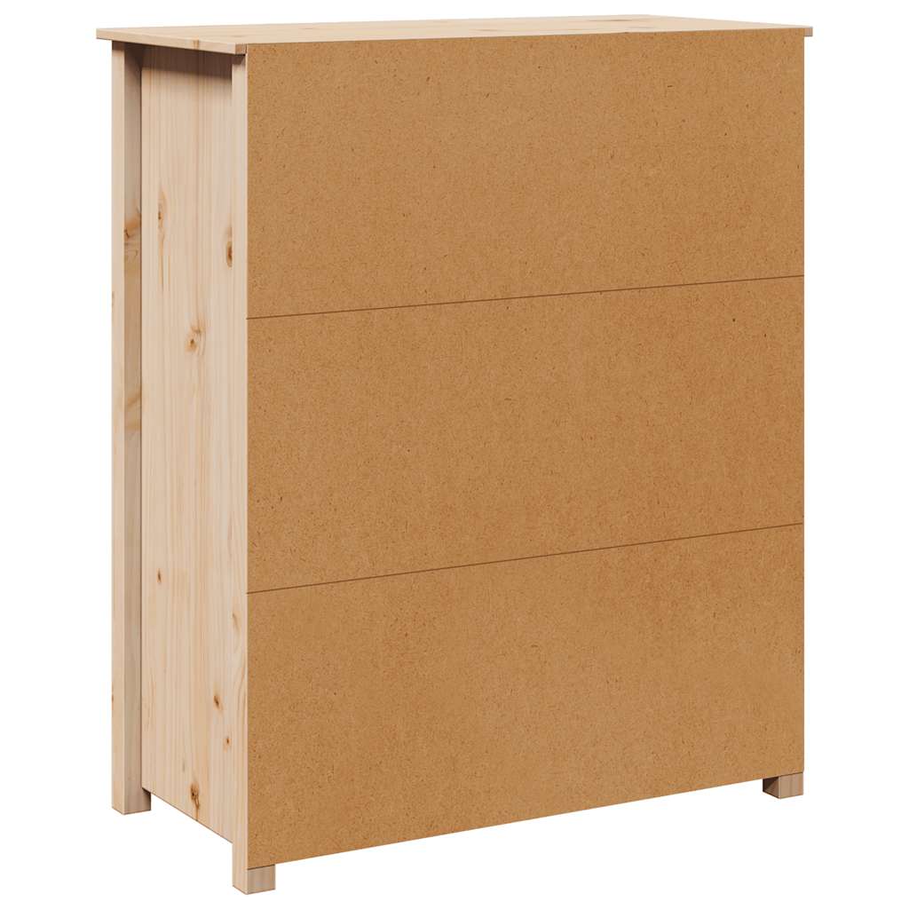 Highboard 83x41,5x100 cm Massivholz Kiefer
