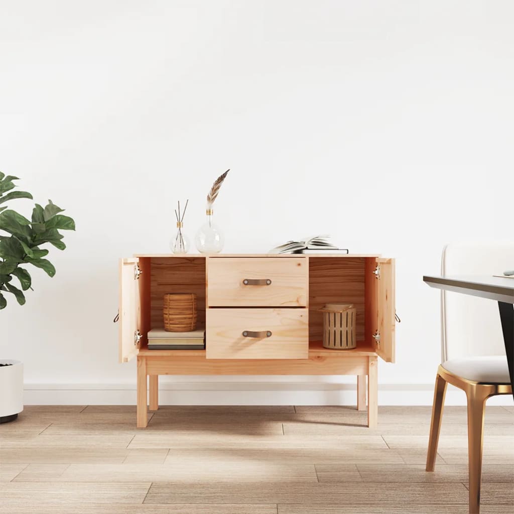 Sideboard 110x40x78 cm Massivholz Kiefer