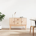Sideboard 110x40x78 cm Massivholz Kiefer