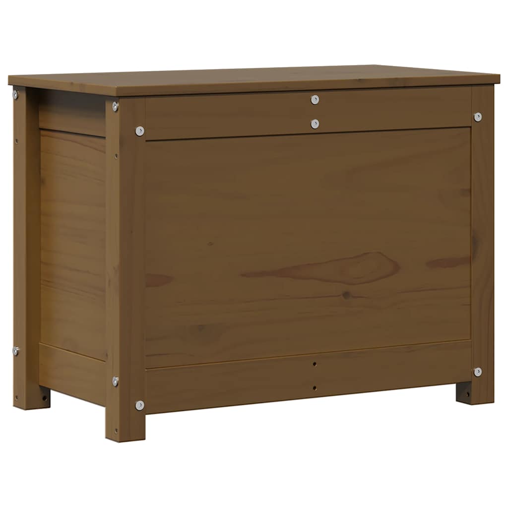 Truhe Honigbraun 60x32x45,5 cm Massivholz Kiefer