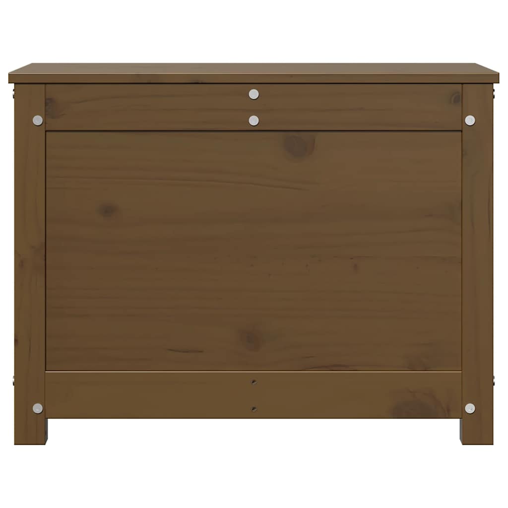 Truhe Honigbraun 60x32x45,5 cm Massivholz Kiefer
