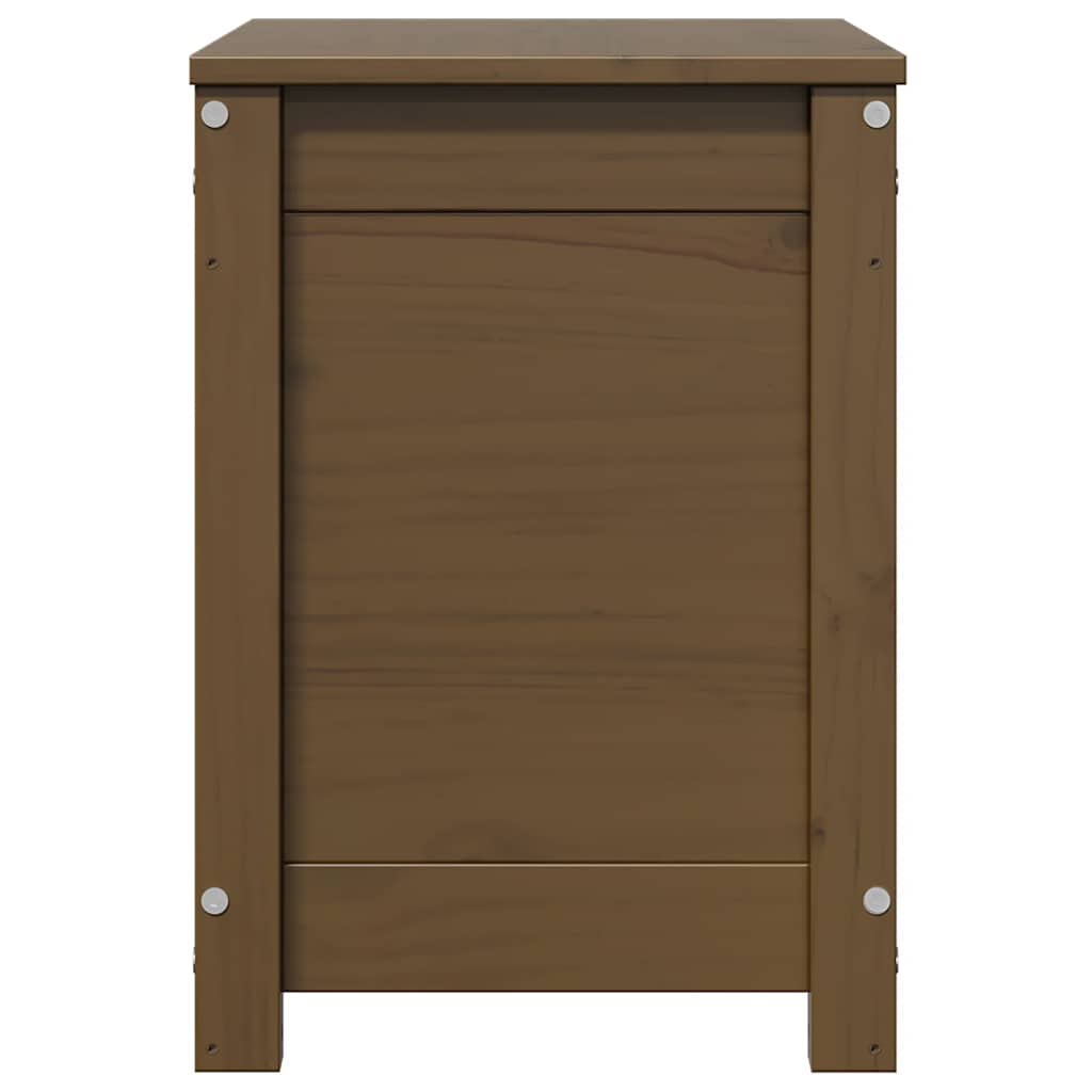 Truhe Honigbraun 60x32x45,5 cm Massivholz Kiefer