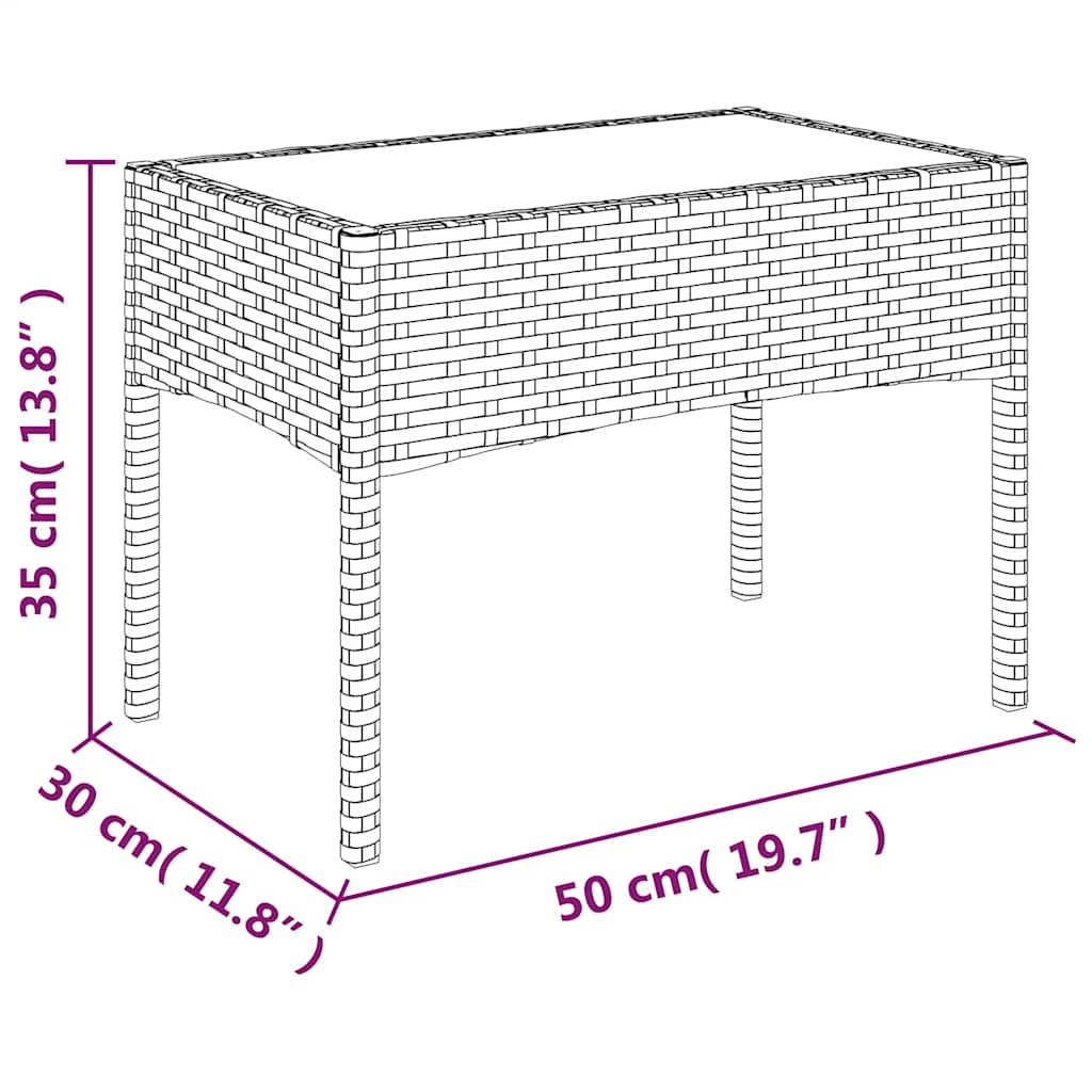 4-tlg. Garten-Lounge-Set mit Kissen Schwarz Poly Rattan