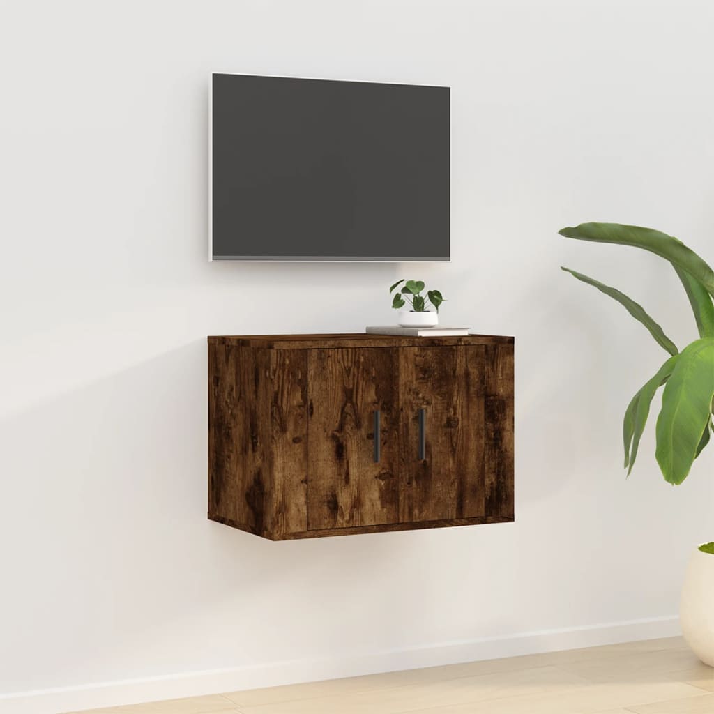 TV-Wandschrank Räuchereiche 57x34,5x40 cm