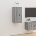 TV-Wandschrank Grau Sonoma 40x34,5x80 cm
