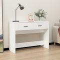 Konsolentisch Weiß 100x39x75 cm Holzwerkstoff