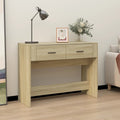 Konsolentisch Sonoma-Eiche 100x39x75 cm Holzwerkstoff